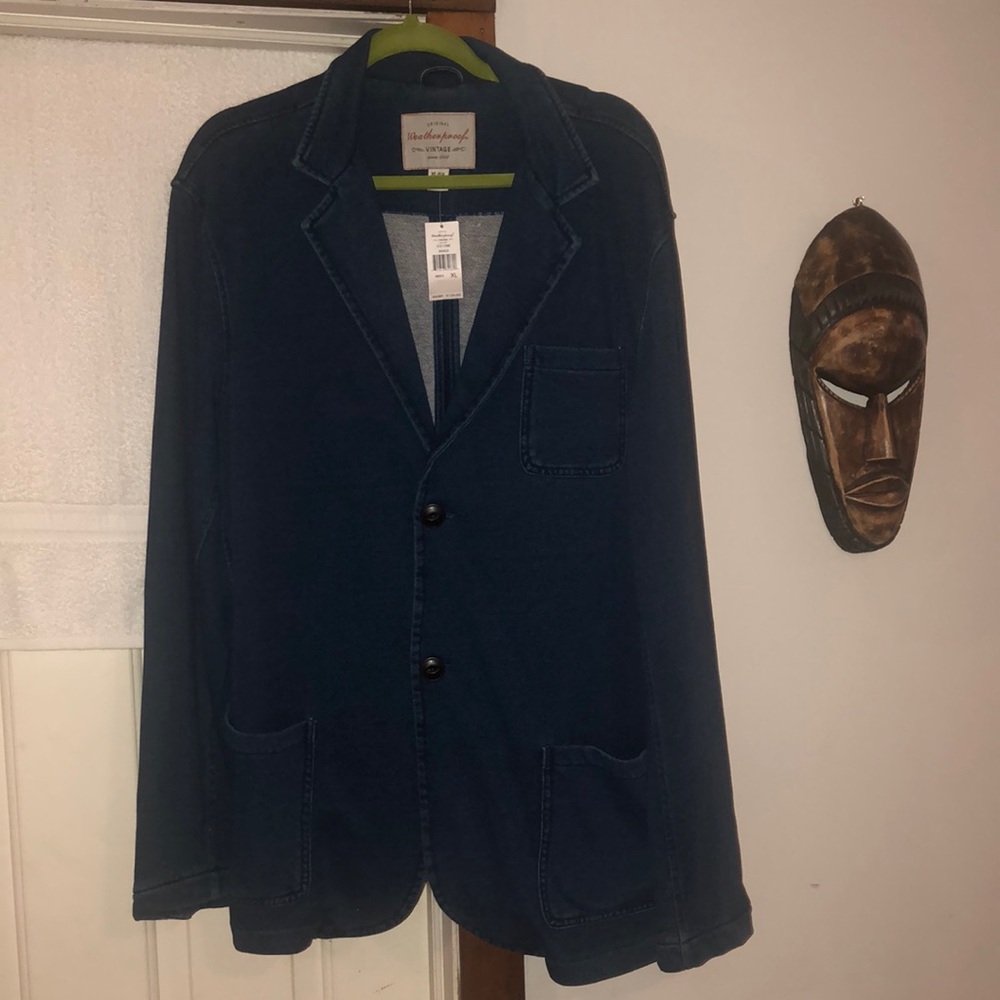 Men’s WEATHERPROOF Original VINTAGE, Blue, XL blazer